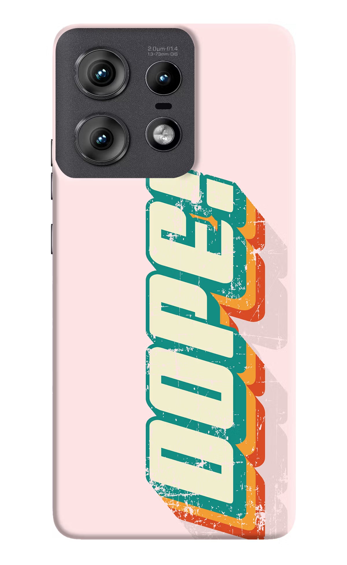 Dope Moto Edge 50 Pro 5G Hard Case Back Cover by Casekaro