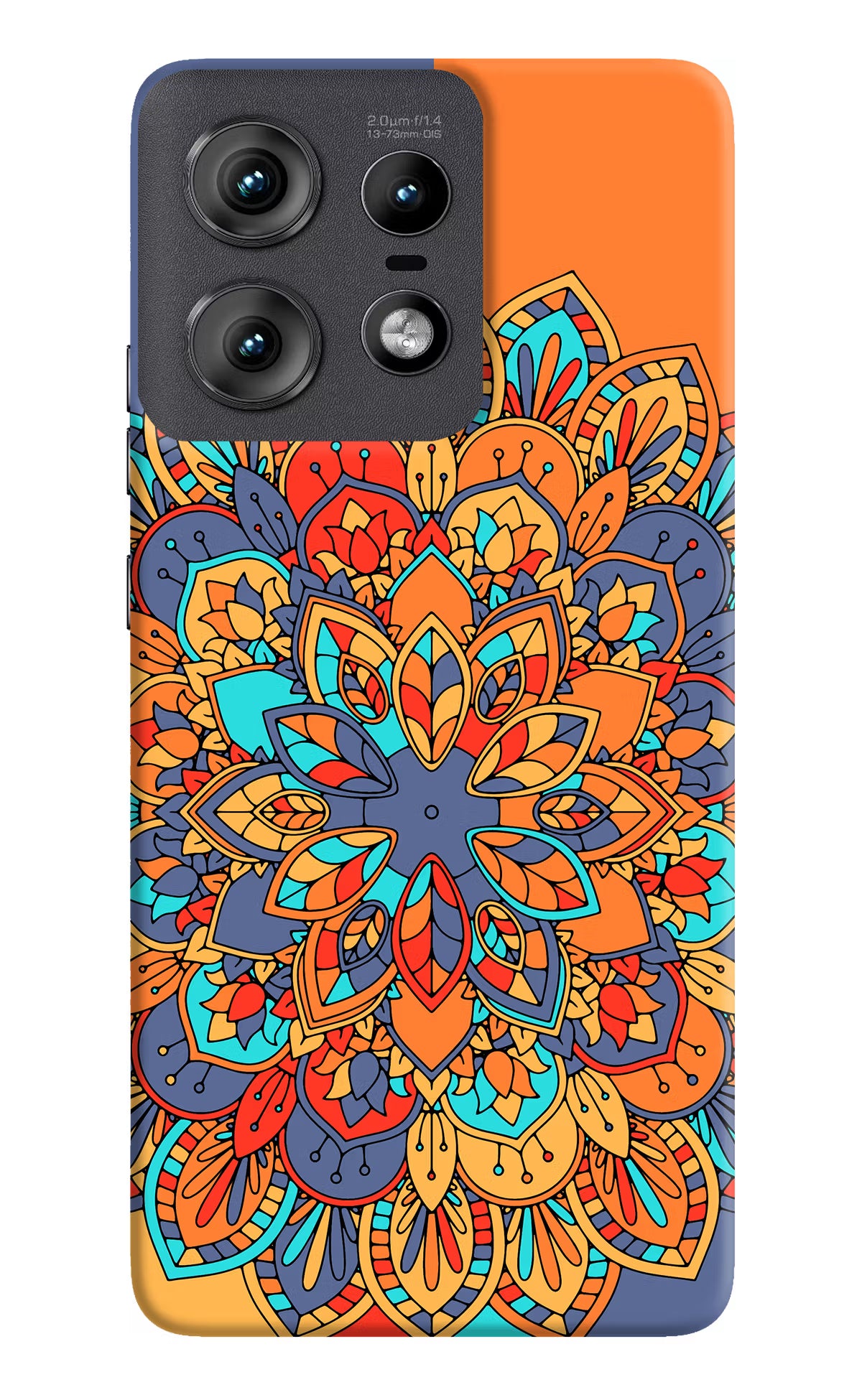 Color Mandala Moto Edge 50 Pro 5G Hard Case Back Cover by Casekaro