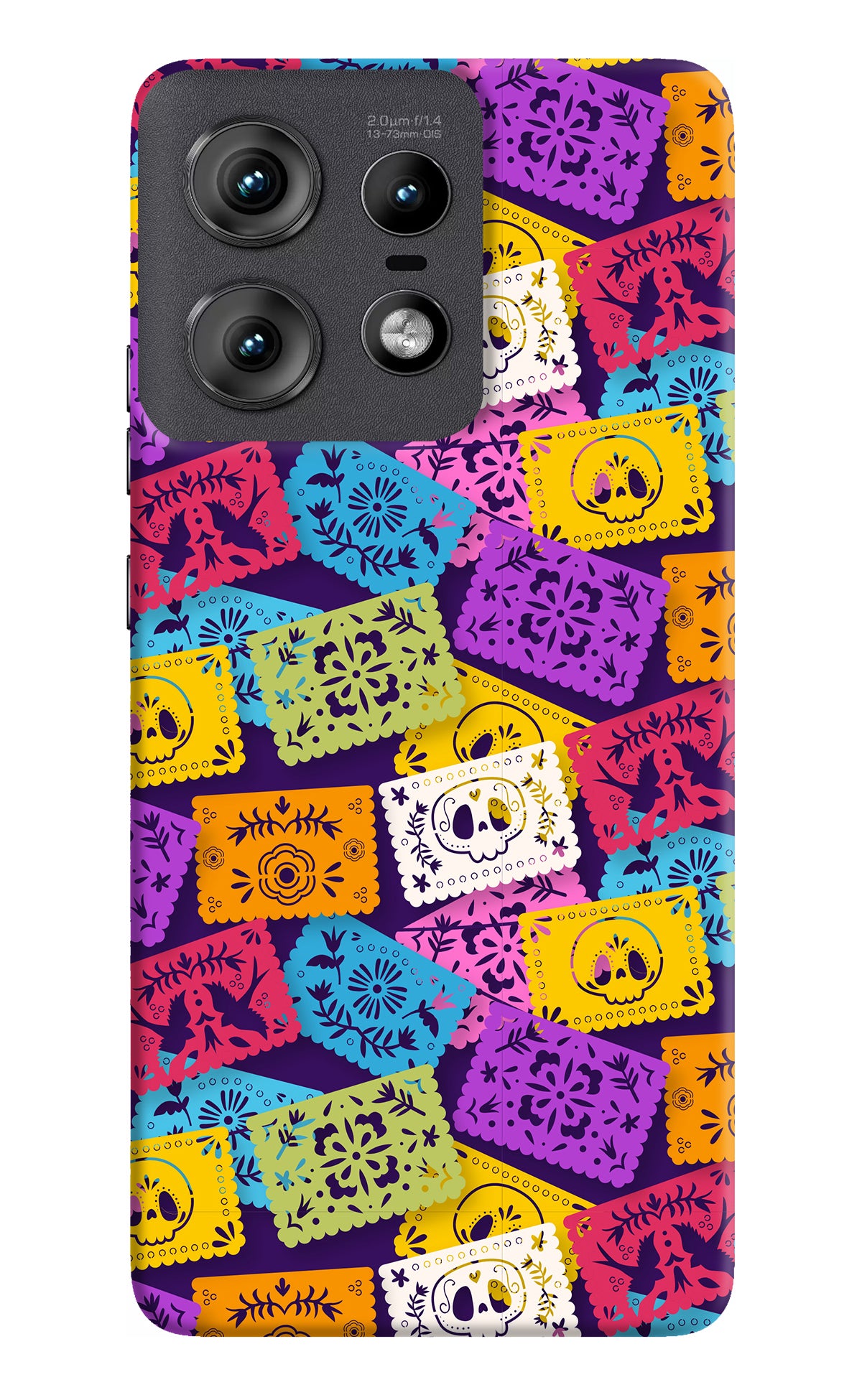 Mexican Pattern Moto Edge 50 Pro 5G Back Cover