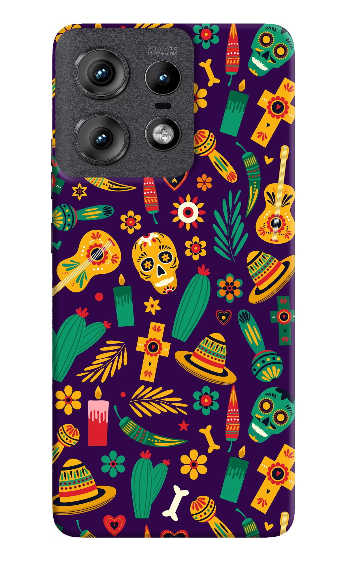 Mexican Artwork Moto Edge 50 Pro 5G Back Cover