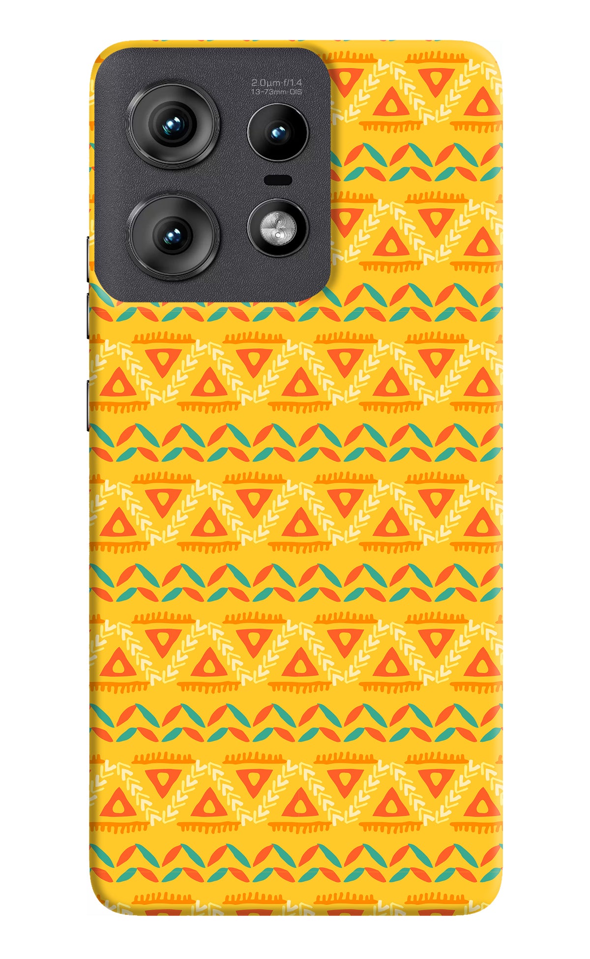 Tribal Pattern Moto Edge 50 Pro 5G Back Cover