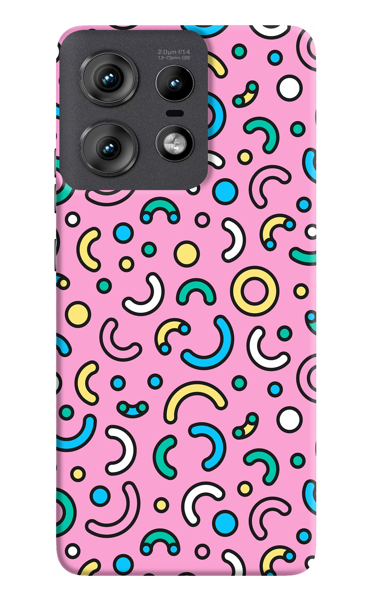 Memphis Design Moto Edge 50 Pro 5G Back Cover