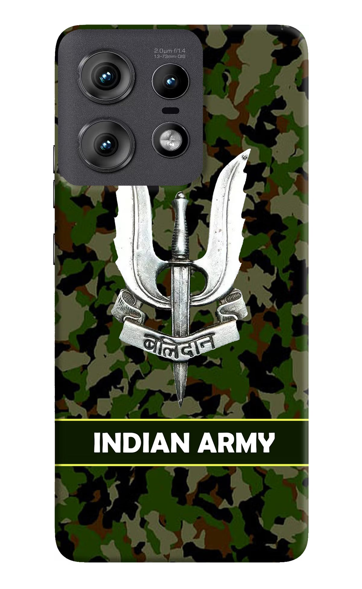 Balidan Indian Logo Moto Edge 50 Pro 5G Hard Case Back Cover by Casekaro