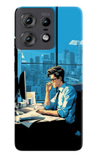 Focused Hustler (AI Generated) Moto Edge 50 Pro 5G Hard Case Back Cover by Casekaro