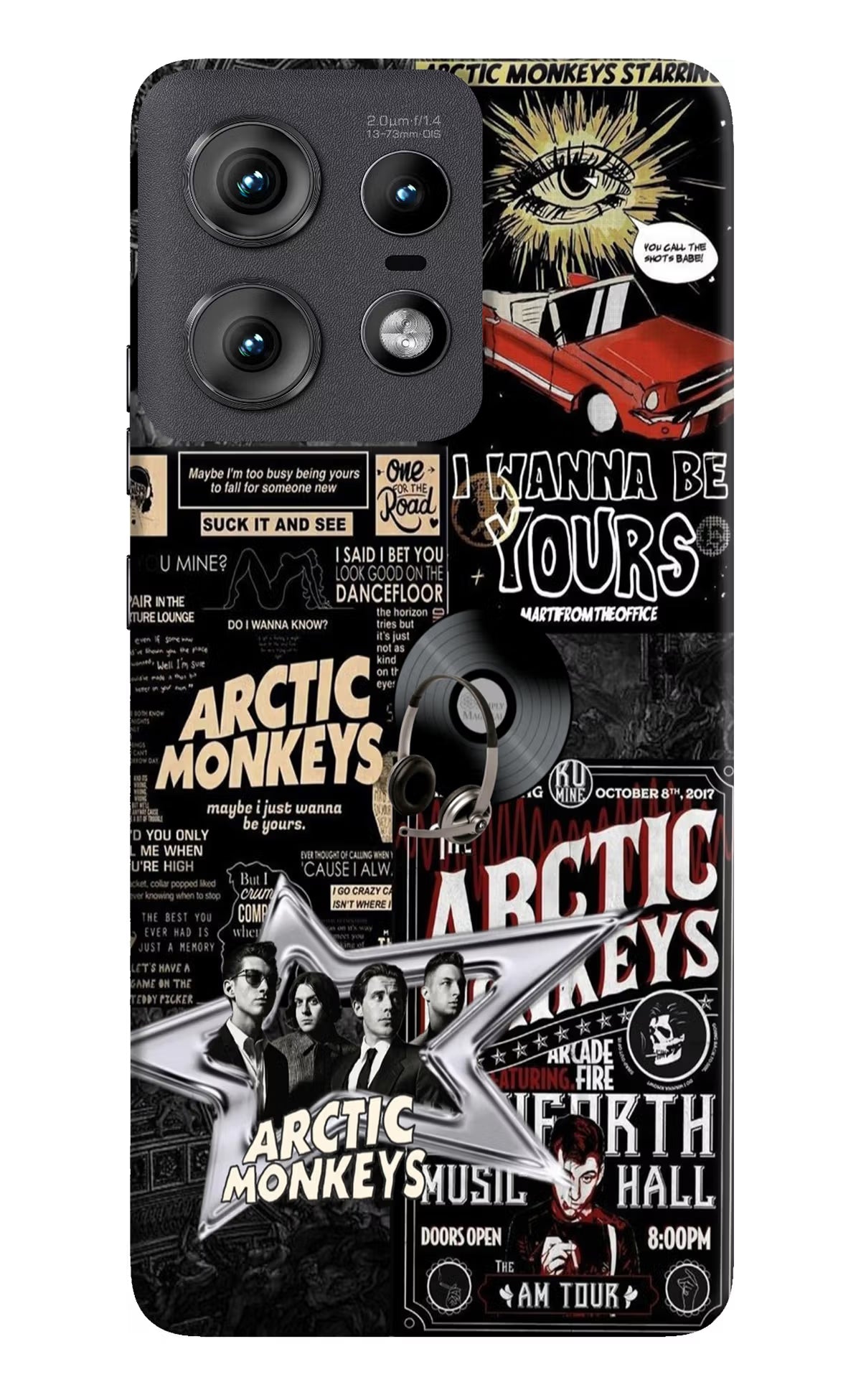 Arctic Monkeys Moto Edge 50 Pro 5G Hard Case Back Cover by Casekaro