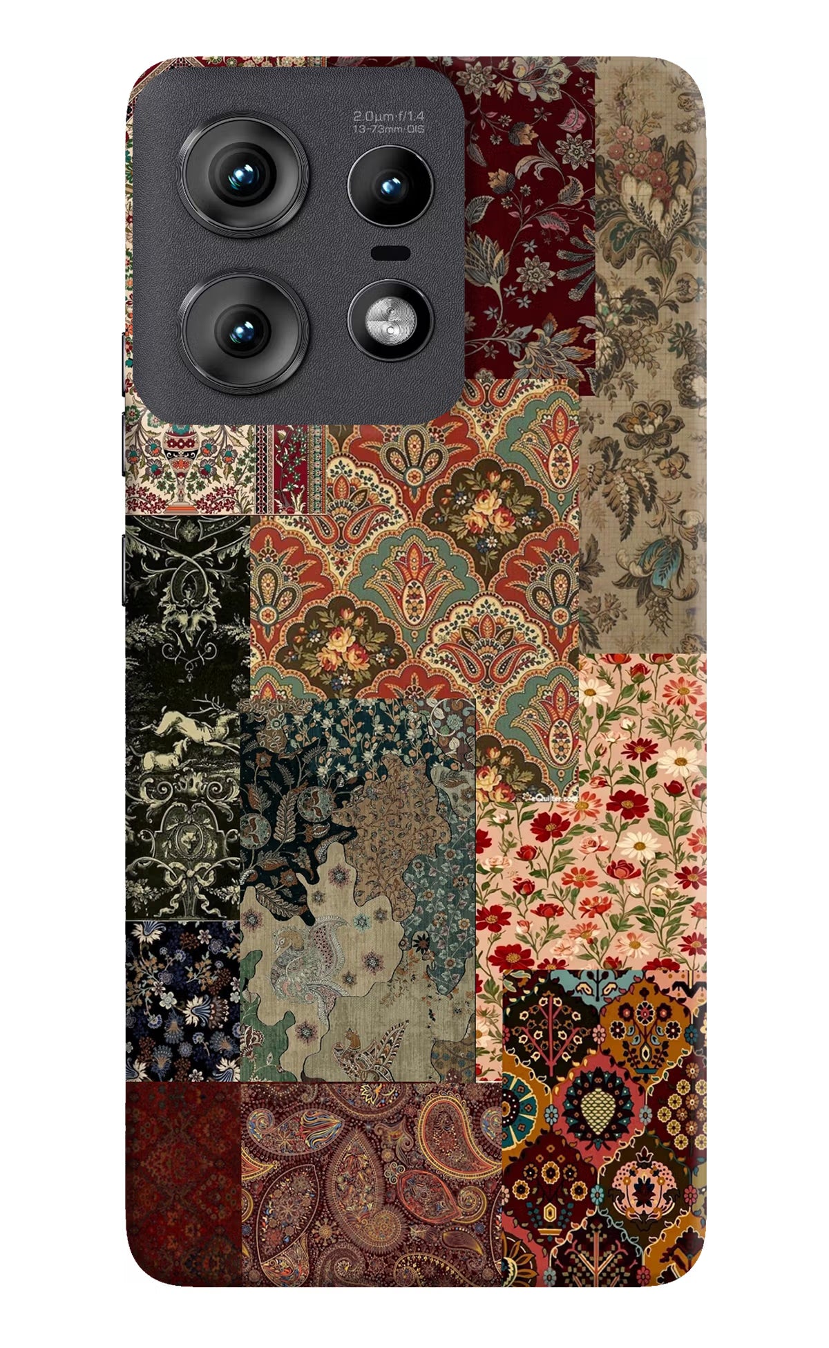 Desi Print Moto Edge 50 Pro 5G Hard Case Back Cover by Casekaro