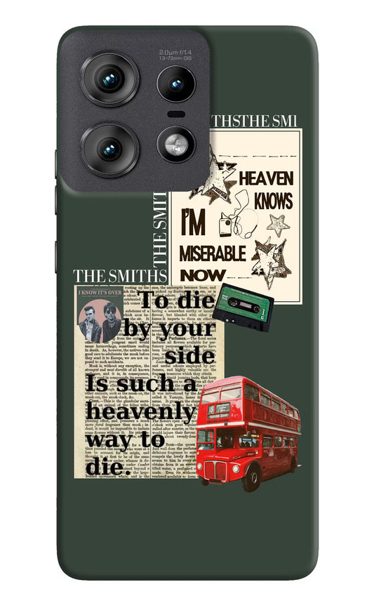 The Smiths Moto Edge 50 Pro 5G Hard Case Back Cover by Casekaro
