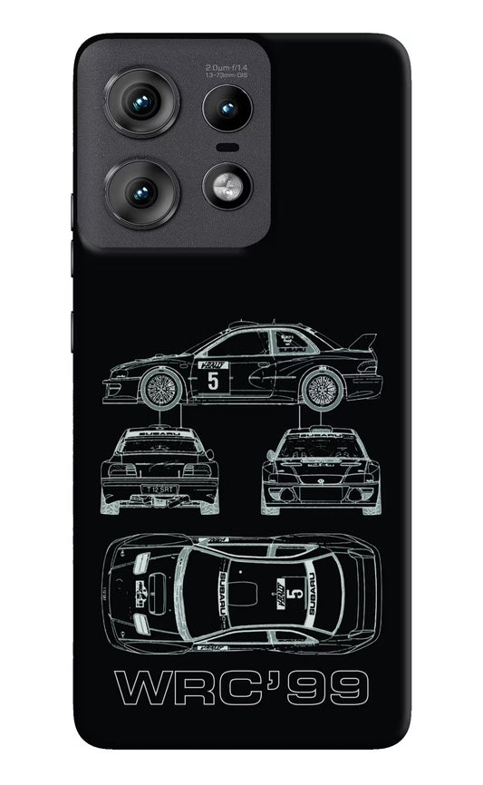 WRC'99 Moto Edge 50 Pro 5G Hard Case Back Cover by Casekaro