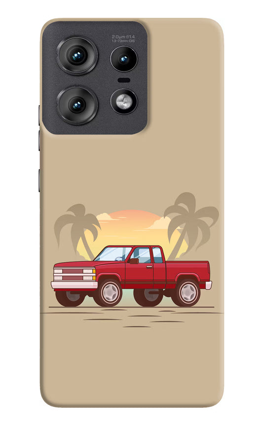 Desert Classic Drive Moto Edge 50 Pro 5G Hard Case Back Cover by Casekaro