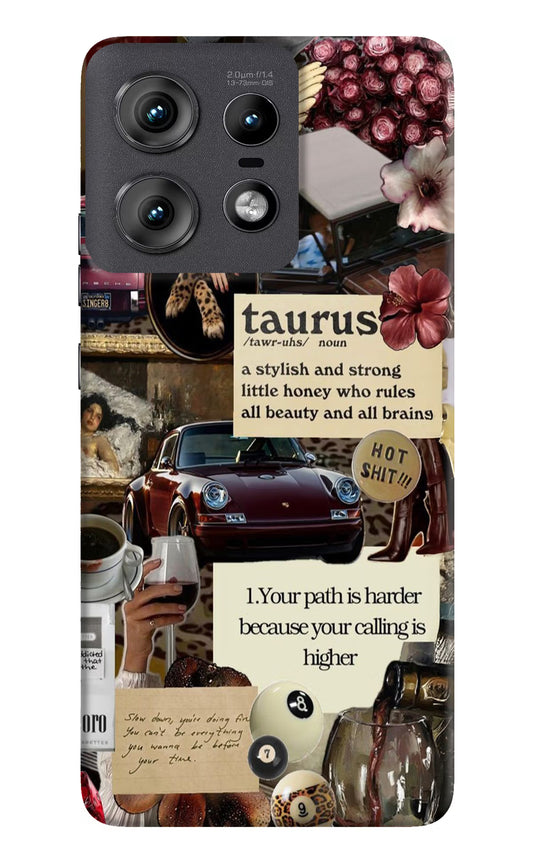 Taurus Zodiac Moto Edge 50 Pro 5G Hard Case Back Cover by Casekaro