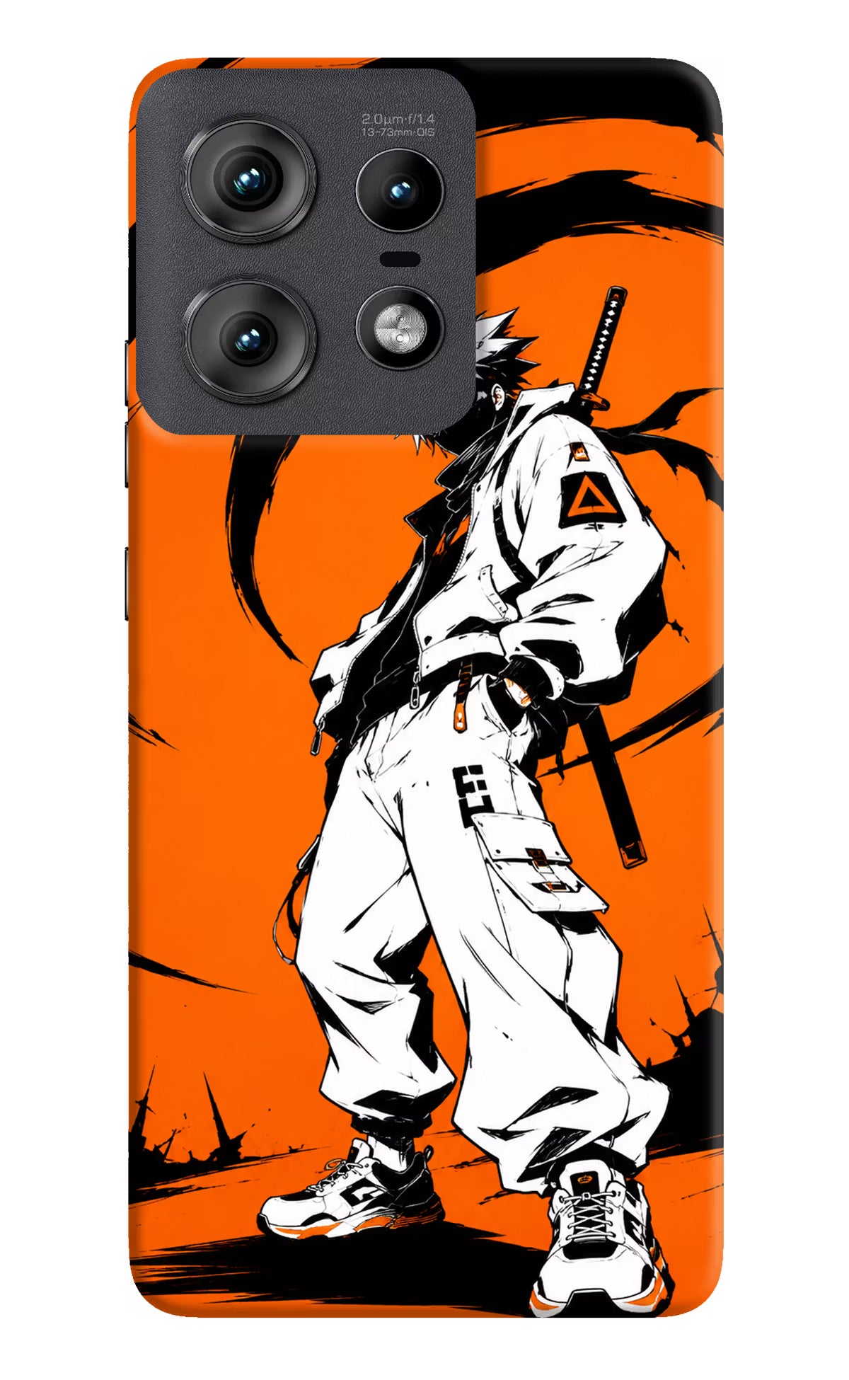 Street Samurai  Moto Edge 50 Pro 5G Hard Case Back Cover by Casekaro