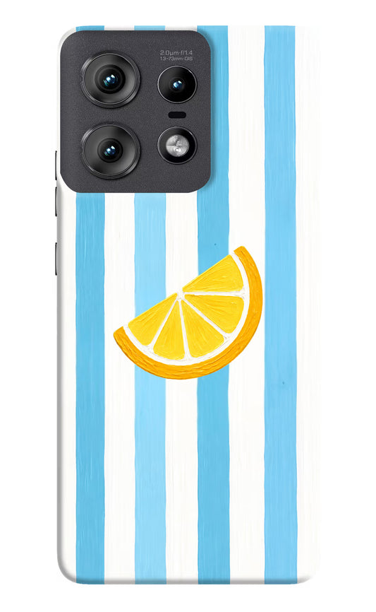 Summer Lemon Moto Edge 50 Pro 5G Hard Case Back Cover by Casekaro