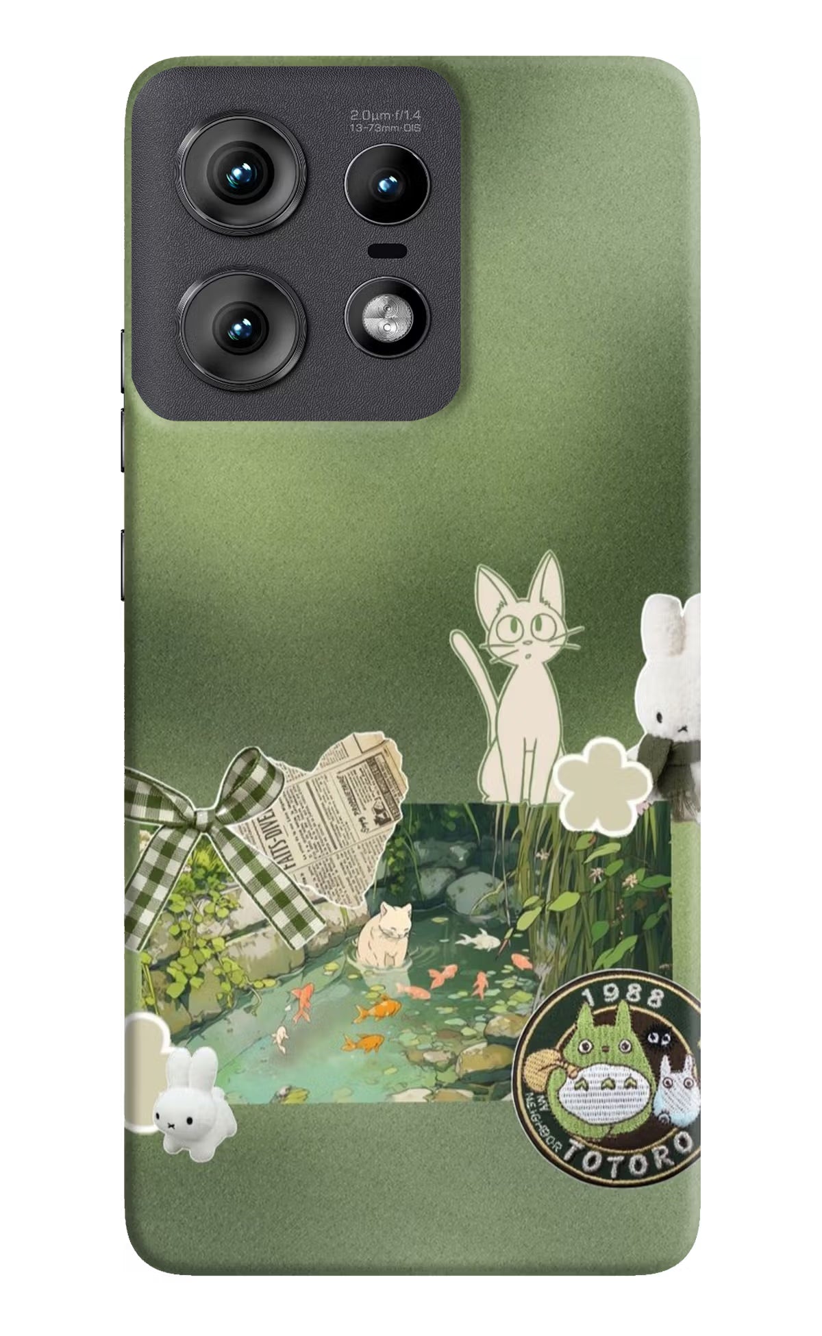 Aesthetic anime Moto Edge 50 Pro 5G Back Cover