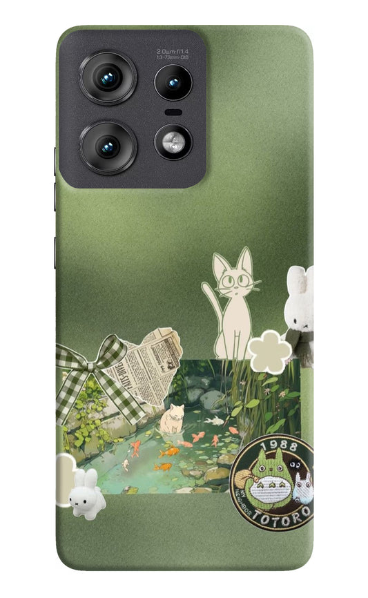 Aesthetic anime Moto Edge 50 Pro 5G Hard Case Back Cover by Casekaro