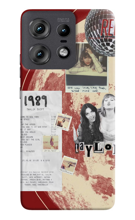 Taylor Swift Moto Edge 50 Pro 5G Hard Case Back Cover by Casekaro