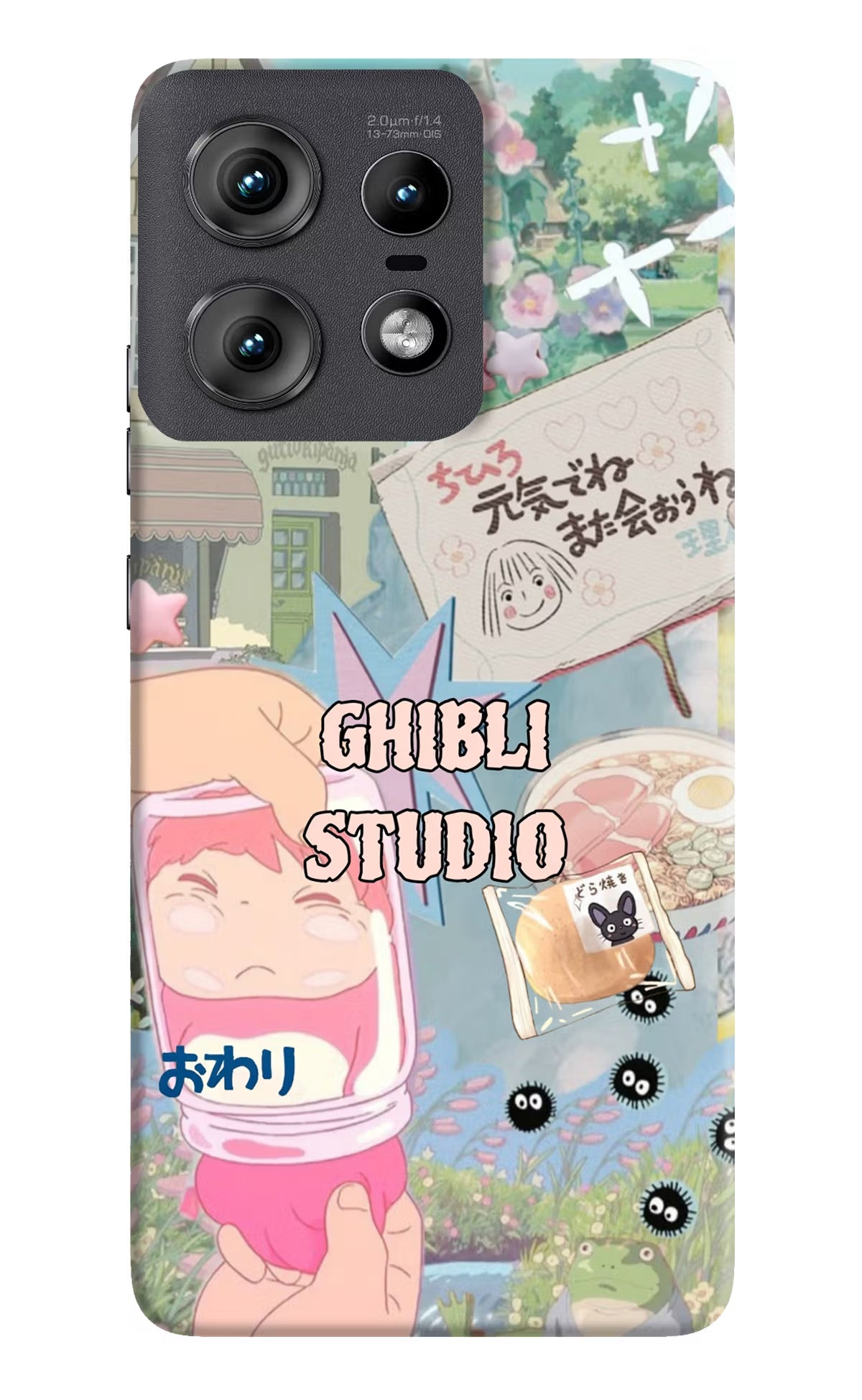 Studio Ghibli Moto Edge 50 Pro 5G Back Cover