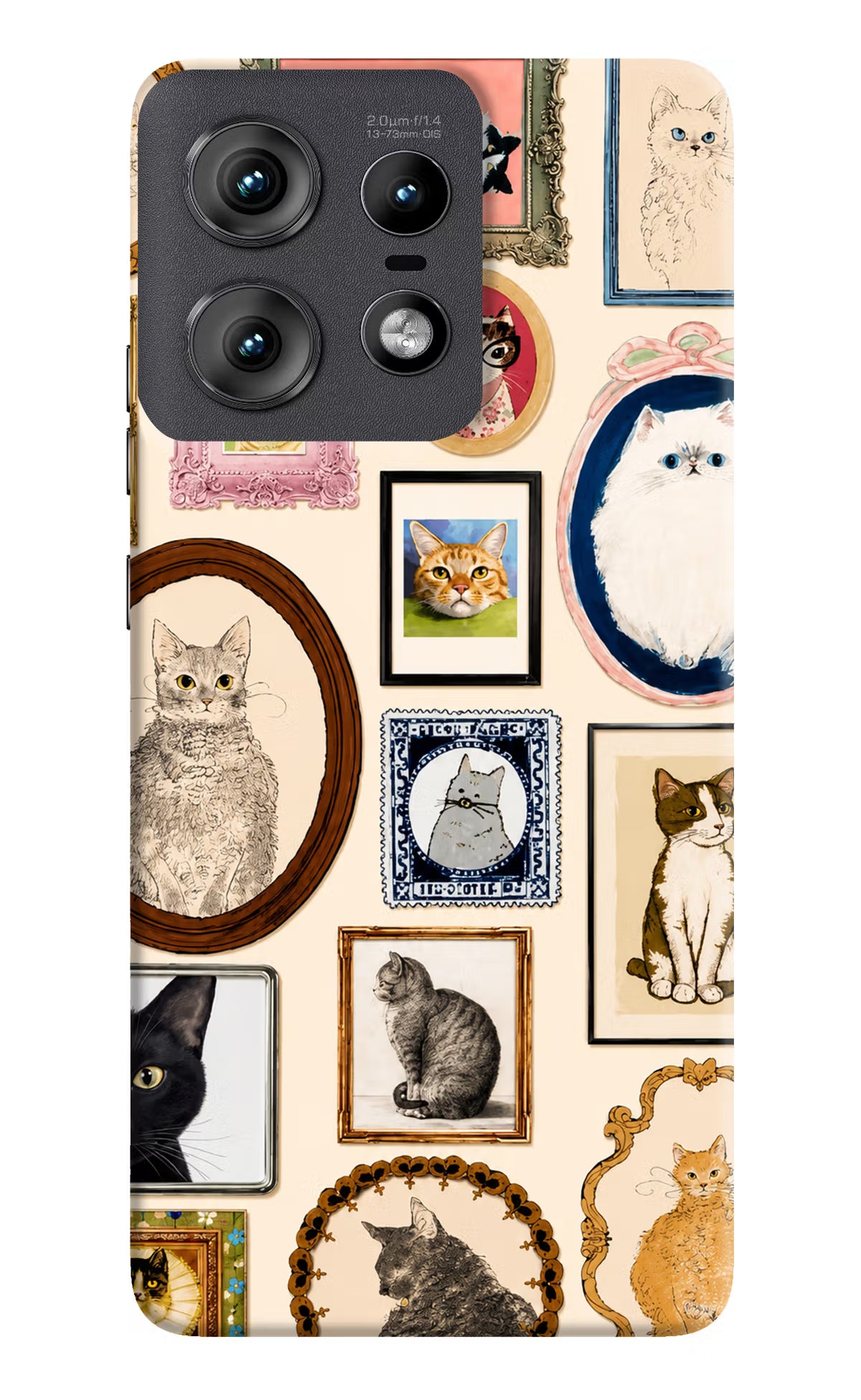Mirror Cats Moto Edge 50 Pro 5G Back Cover