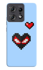 Peter Heart Moto Edge 50 Pro 5G Hard Case Back Cover by Casekaro