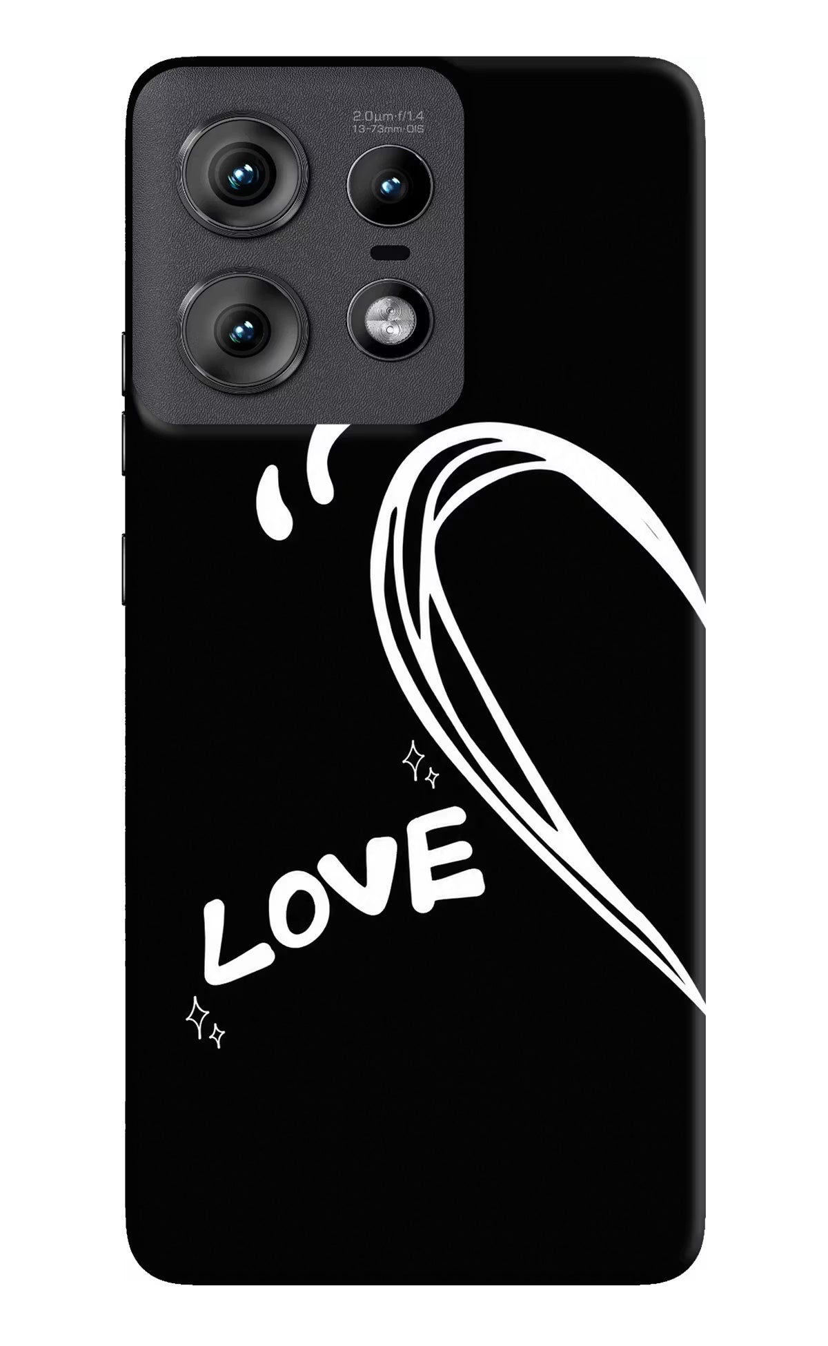 Love Line Moto Edge 50 Pro 5G Back Cover