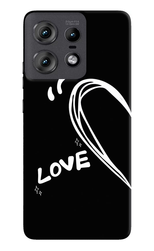 Love Line Moto Edge 50 Pro 5G Hard Case Back Cover by Casekaro