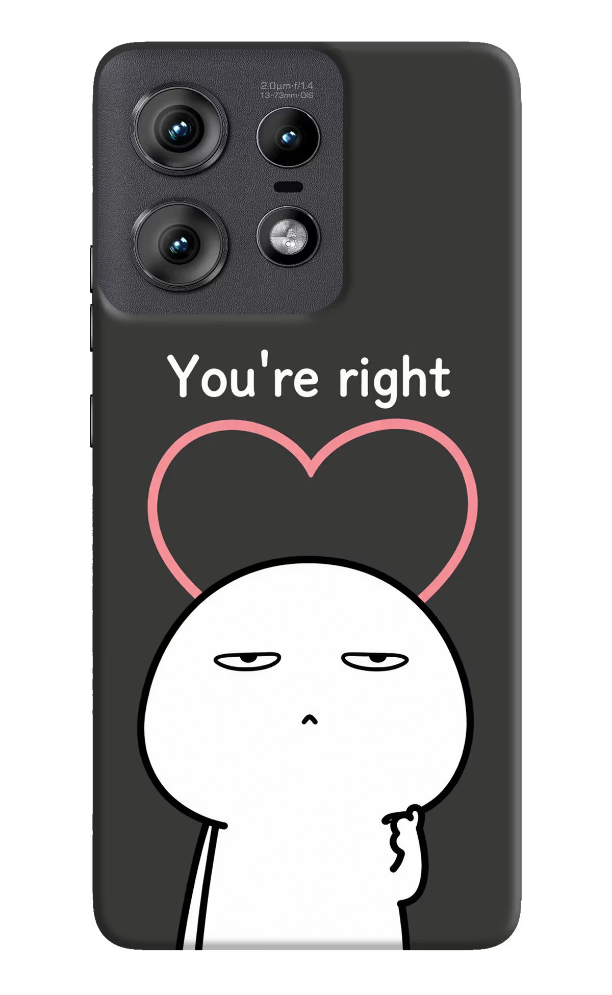 You're Right Moto Edge 50 Pro 5G Back Cover