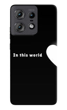 This World Moto Edge 50 Pro 5G Hard Case Back Cover by Casekaro