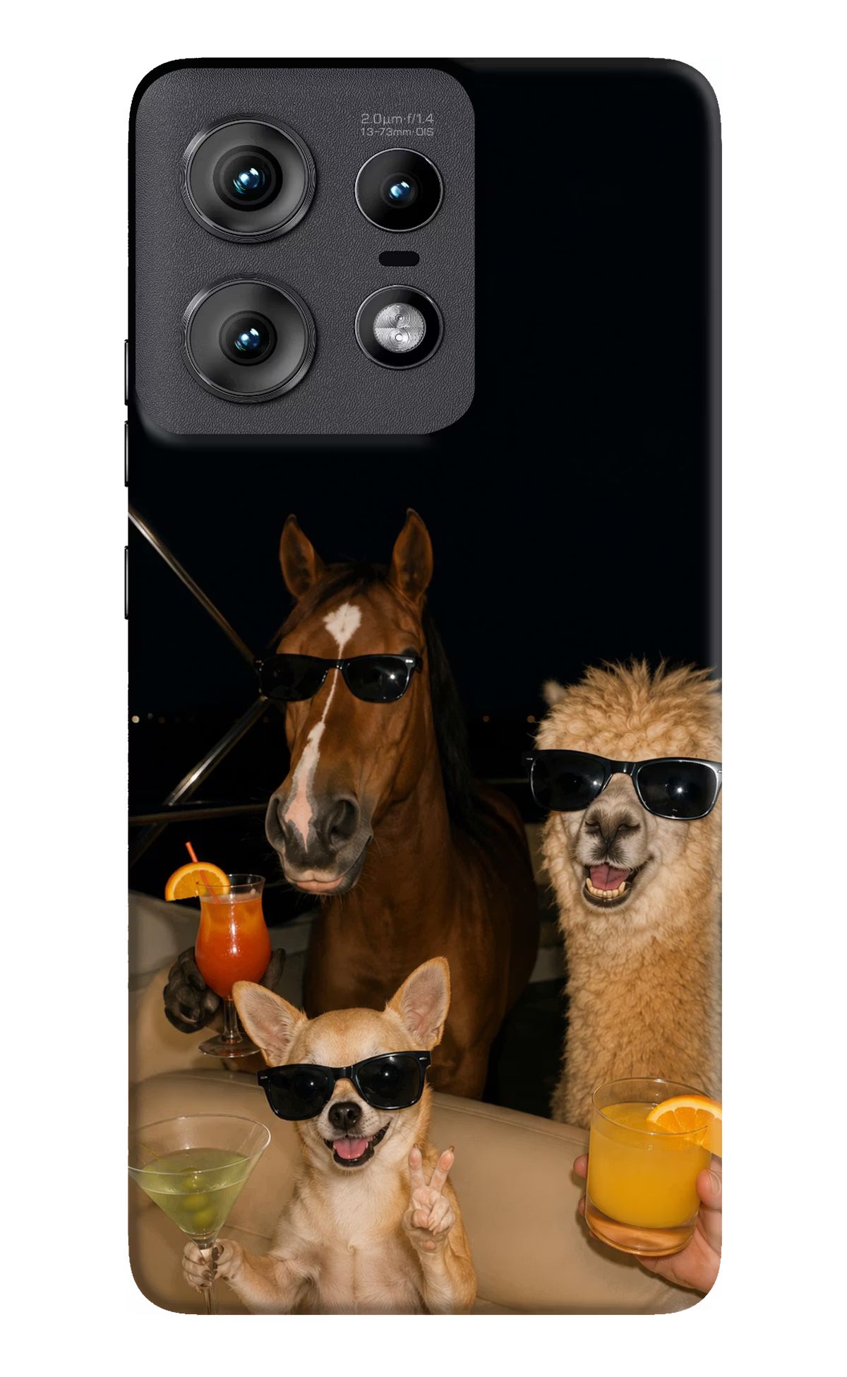 Party Squad Moto Edge 50 Pro 5G Back Cover