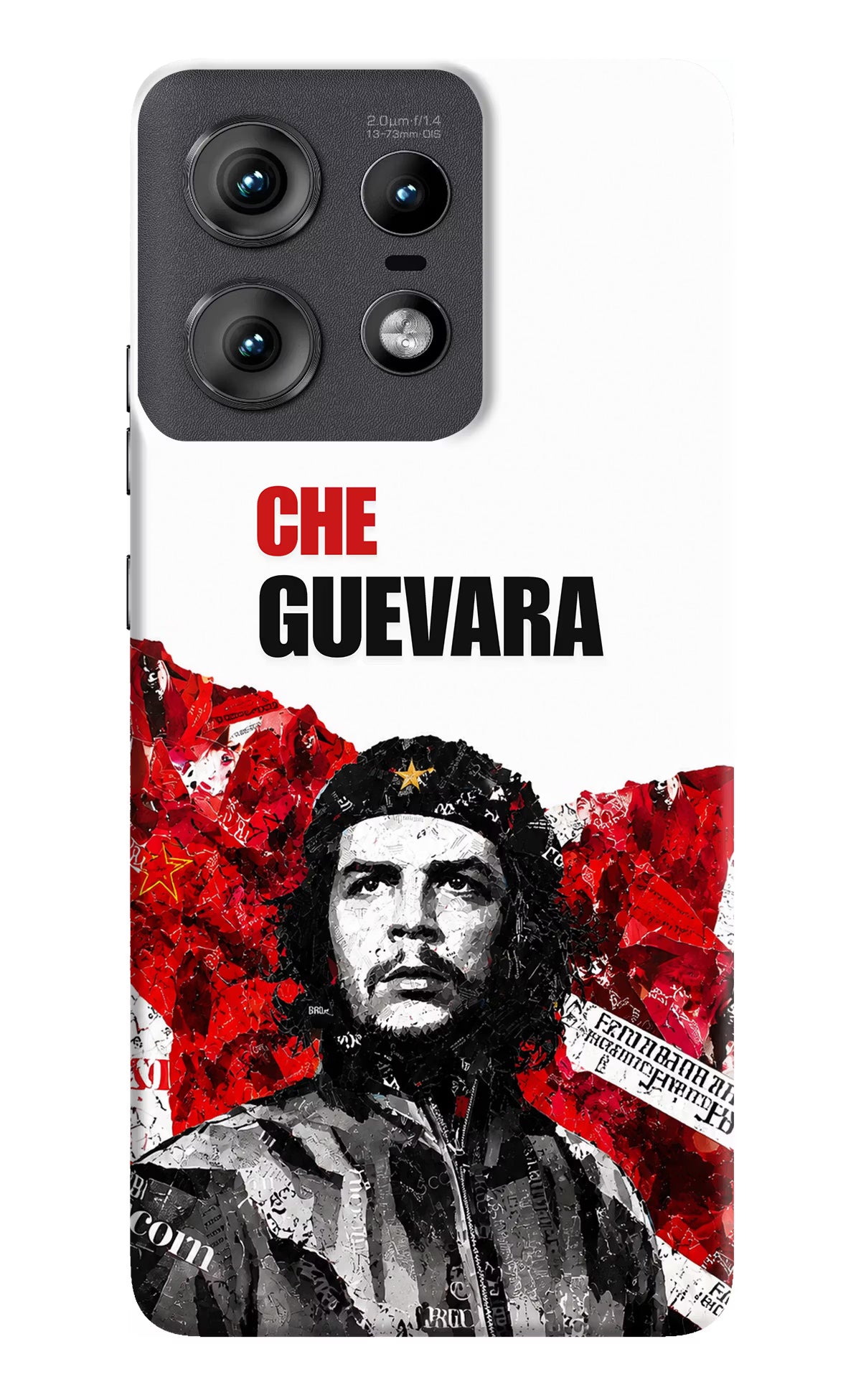 Che Guevara Revolution Moto Edge 50 Pro 5G Back Cover