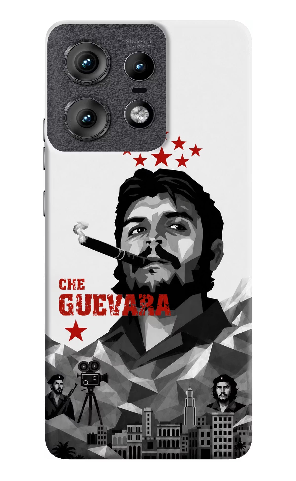Che Guevara Iconic Moto Edge 50 Pro 5G Back Cover