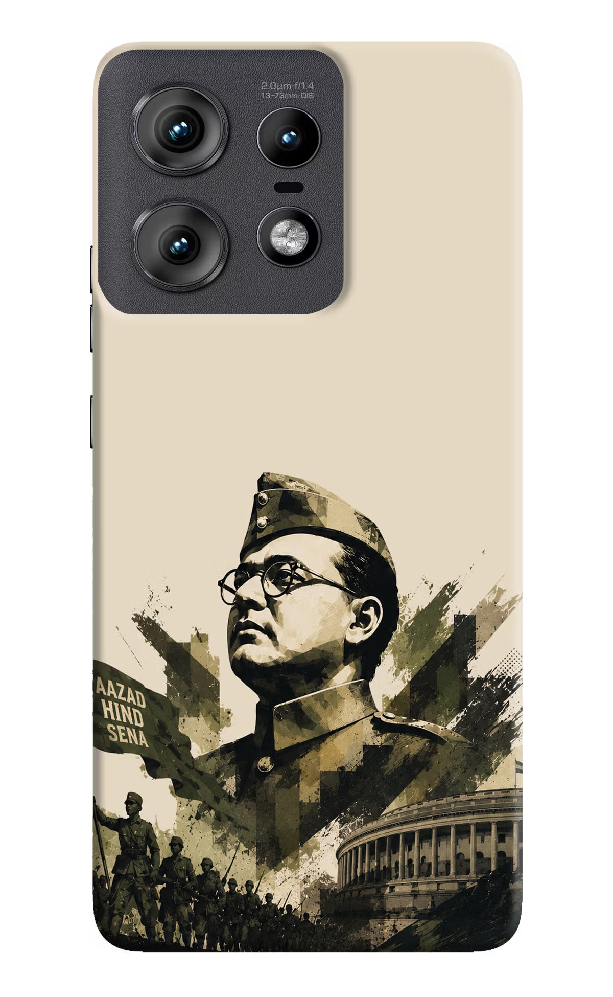 Netaji Rising Moto Edge 50 Pro 5G Back Cover