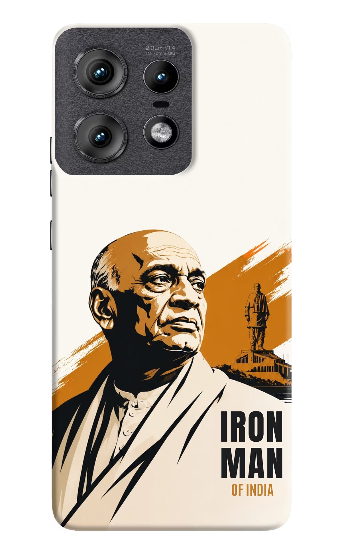 Chandrashekhar Azad Fearless Moto Edge 50 Pro 5G Back Cover