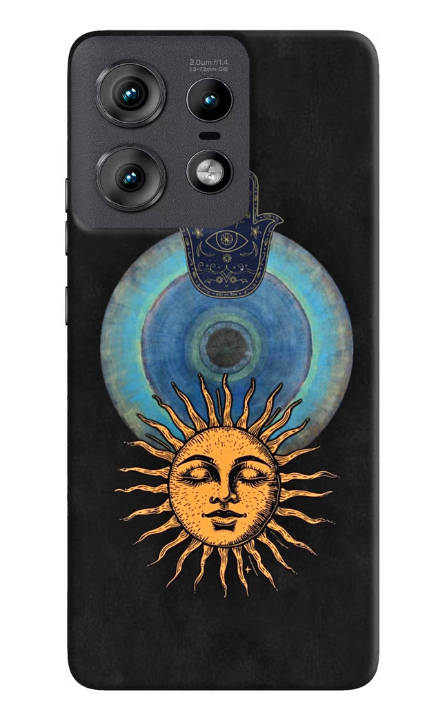 Divine Sun Moto Edge 50 Pro 5G Hard Case Back Cover by Casekaro