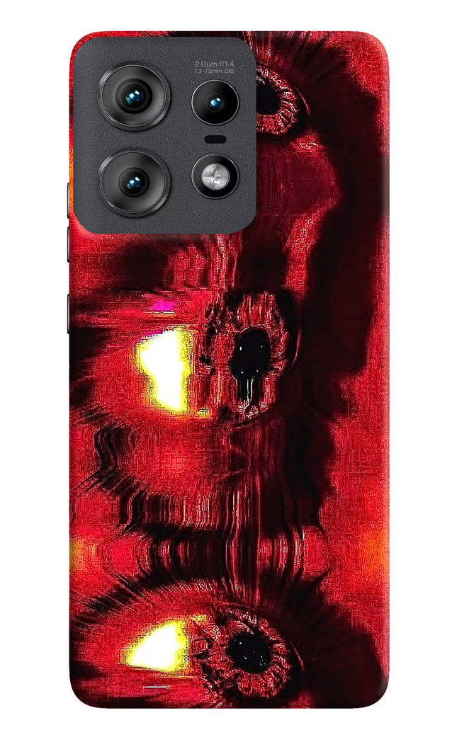 Fire Eye Moto Edge 50 Pro 5G Hard Case Back Cover by Casekaro