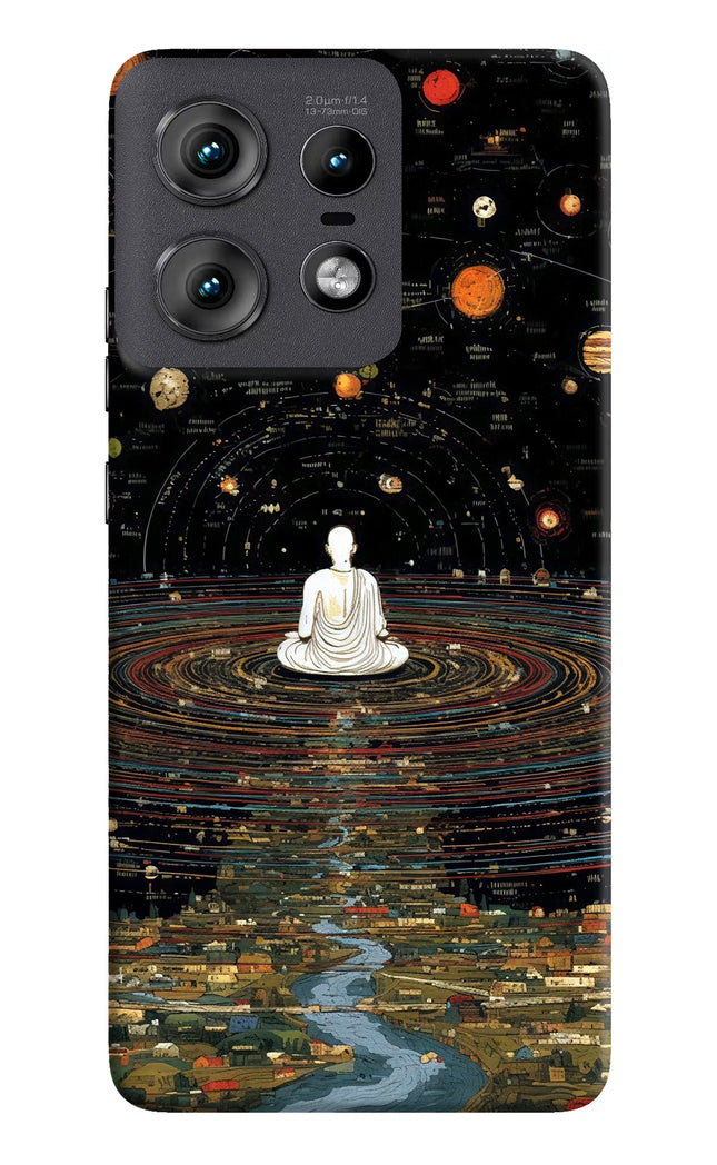 Space Monk Moto Edge 50 Pro 5G Hard Case Back Cover by Casekaro