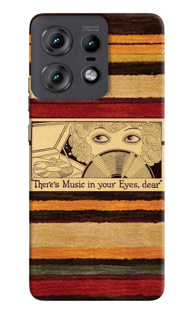 Vinyl Stripes Moto Edge 50 Pro 5G Hard Case Back Cover by Casekaro