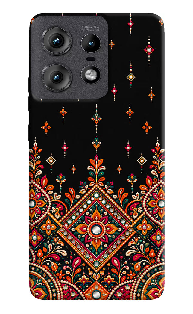 Noir Mehfil Moto Edge 50 Pro 5G Hard Case Back Cover by Casekaro
