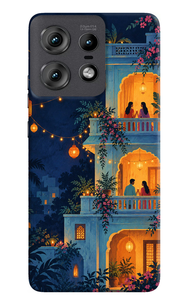 Balcony Glow Moto Edge 50 Pro 5G Hard Case Back Cover by Casekaro