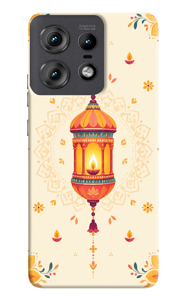 Golden Lantern Moto Edge 50 Pro 5G Hard Case Back Cover by Casekaro