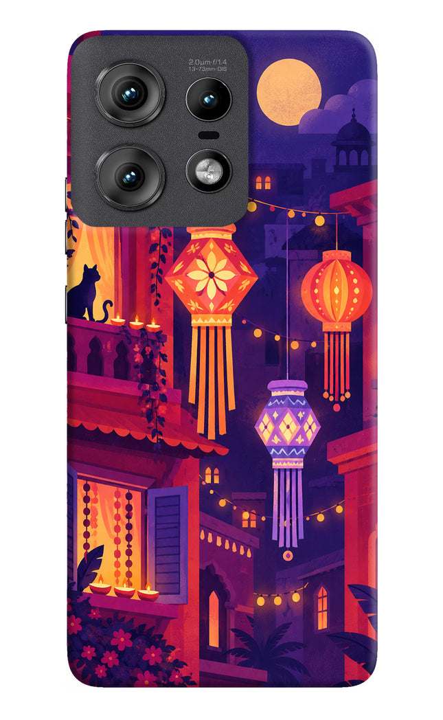 Lantern Lane Moto Edge 50 Pro 5G Hard Case Back Cover by Casekaro
