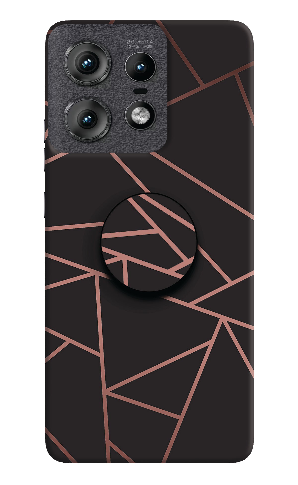 Geometric Pattern Moto Edge 50 Pro 5G Pop Case