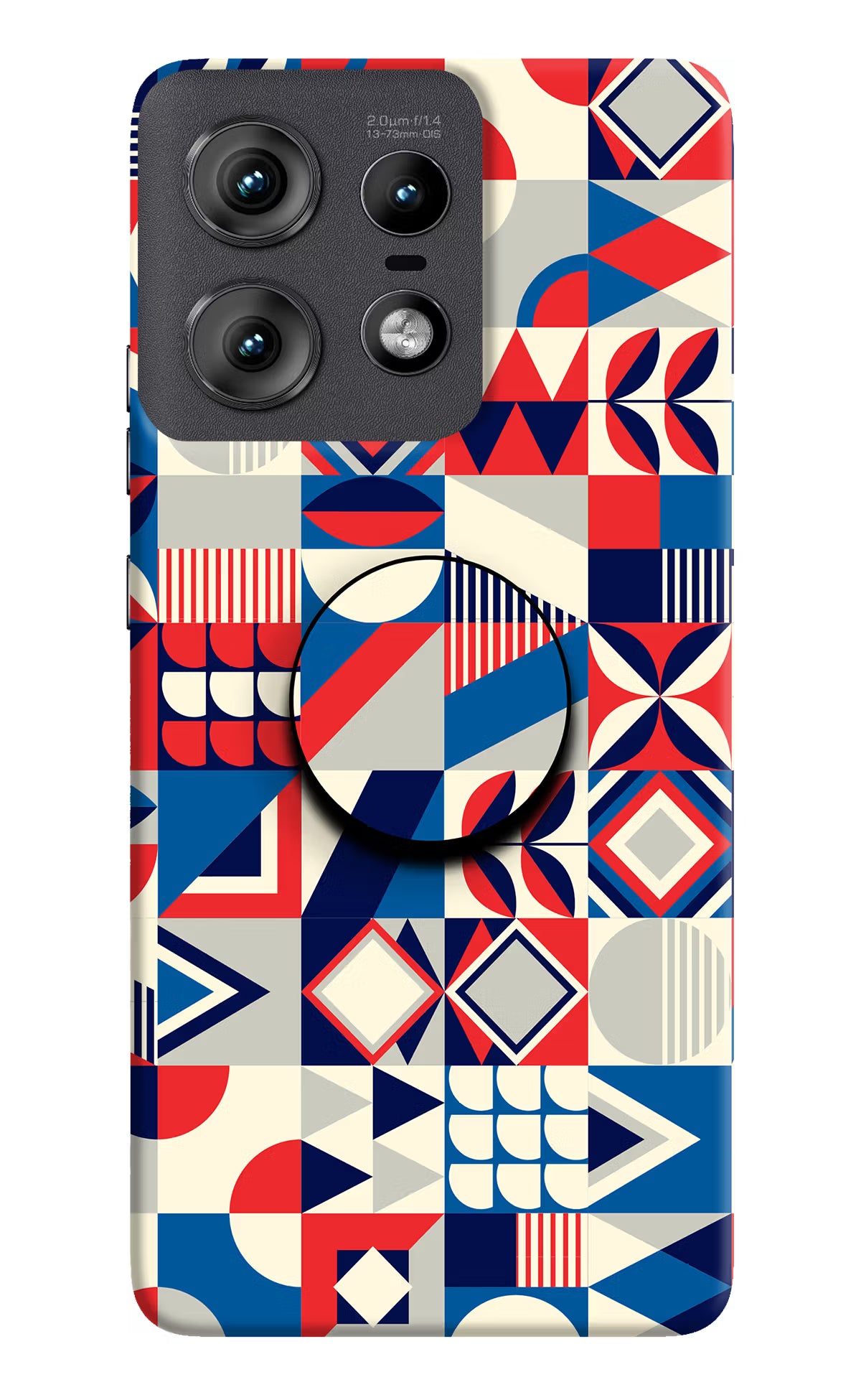Colorful Pattern Moto Edge 50 Pro 5G Pop Case by Casekaro