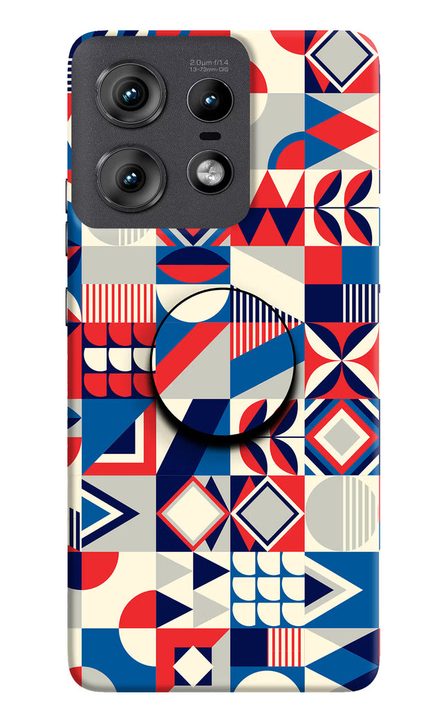 Colorful Pattern Moto Edge 50 Pro 5G Pop Case by Casekaro