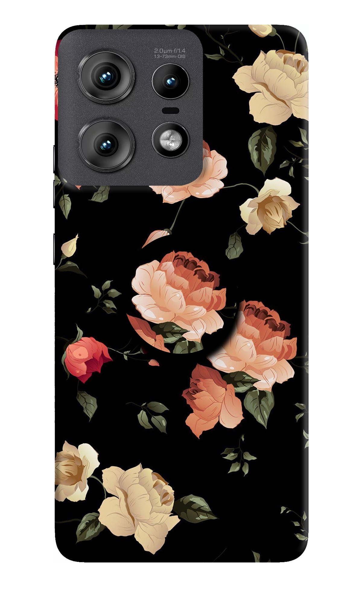 Flowers Moto Edge 50 Pro 5G Pop Case