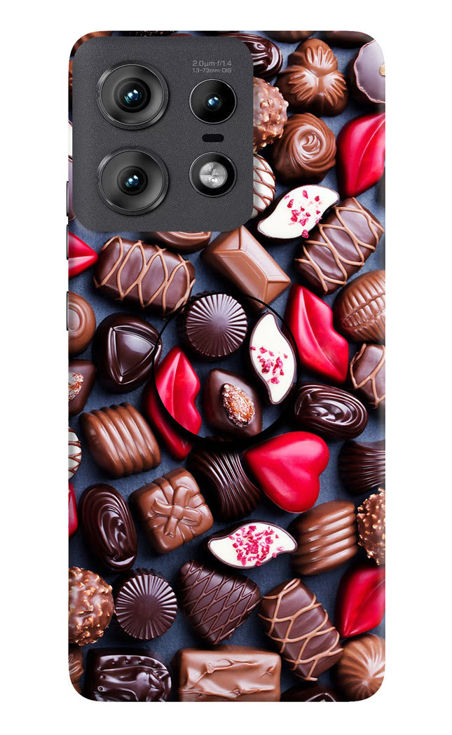 Chocolates Moto Edge 50 Pro 5G Pop Case by Casekaro