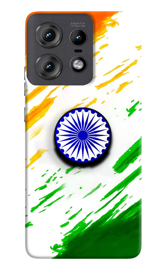 Indian Flag Ashoka Chakra Moto Edge 50 Pro 5G Pop Case by Casekaro