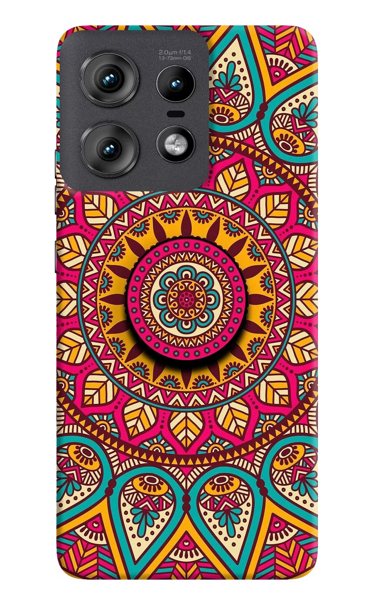 Mandala Moto Edge 50 Pro 5G Pop Case by Casekaro