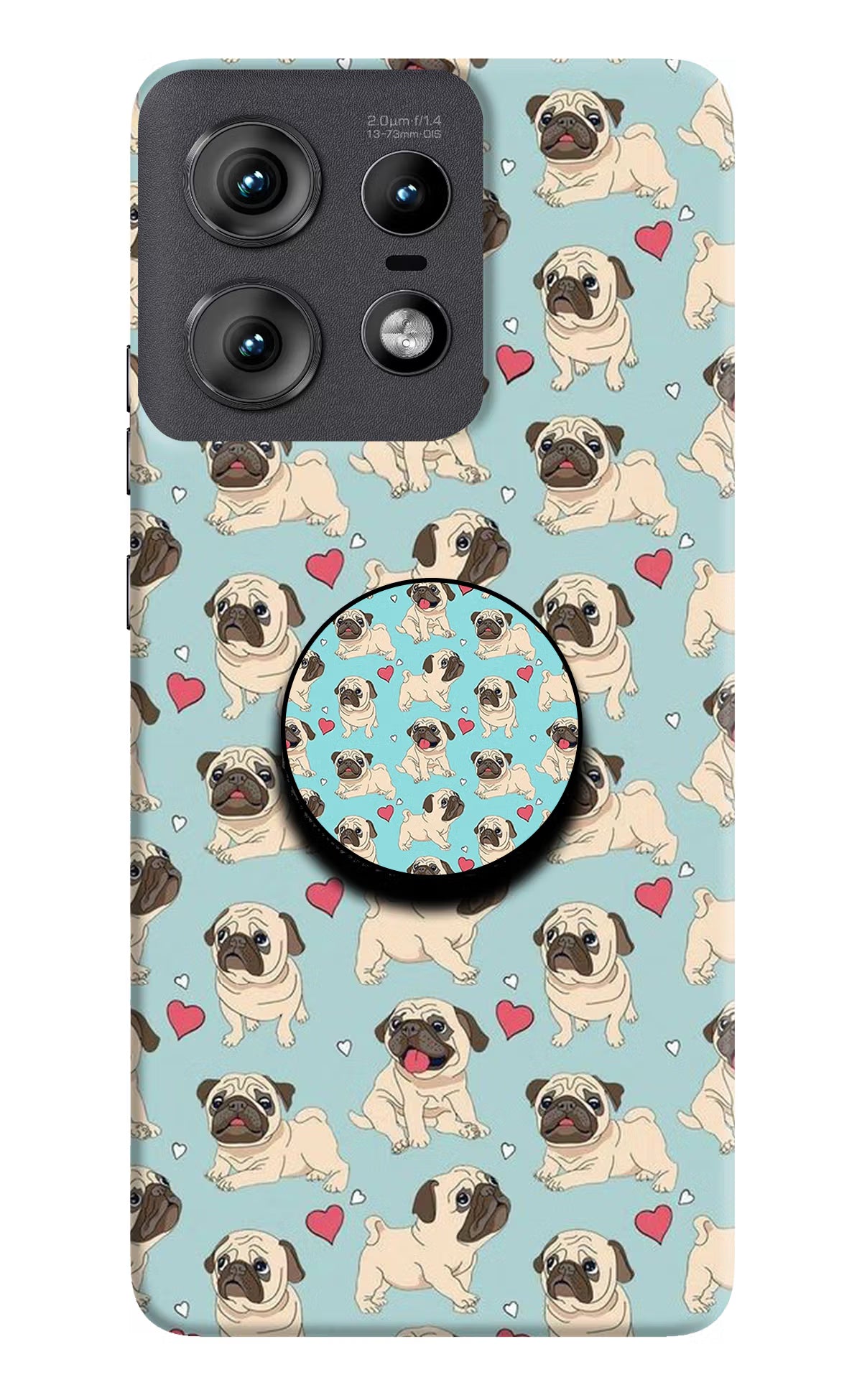 Pug Dog Moto Edge 50 Pro 5G Pop Case by Casekaro