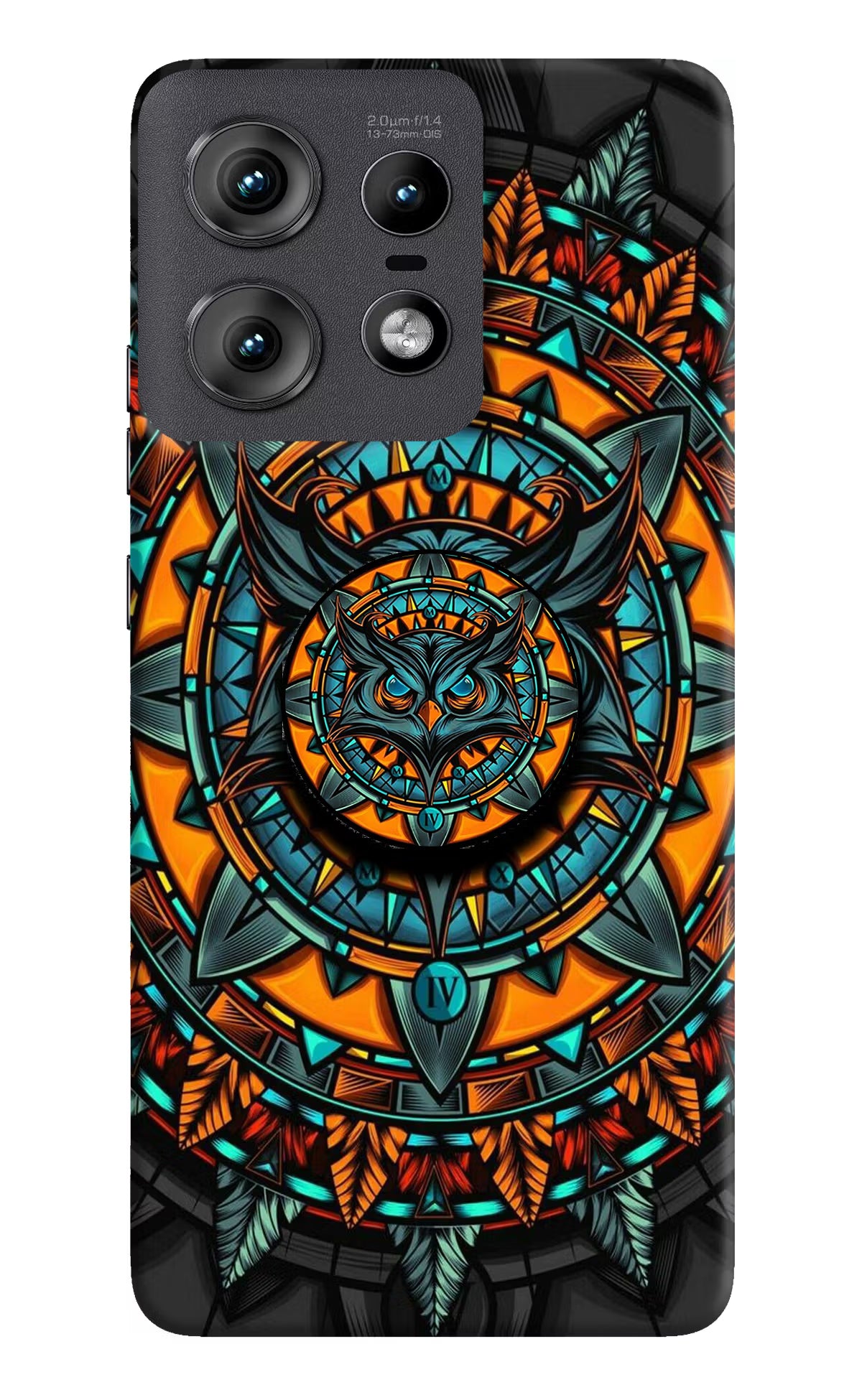 Angry Owl Moto Edge 50 Pro 5G Pop Case by Casekaro
