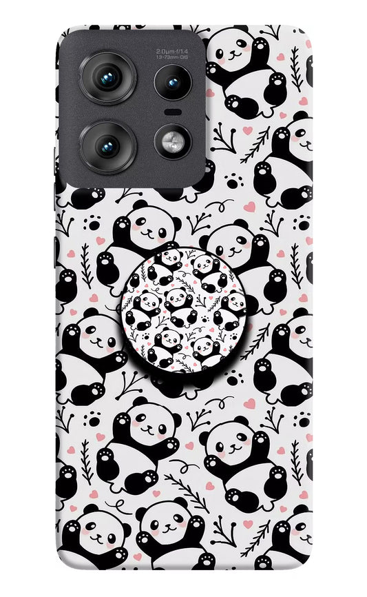 Cute Panda Moto Edge 50 Pro 5G Pop Case by Casekaro