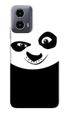 Panda Moto G34 5G Hard Case Back Cover by Casekaro